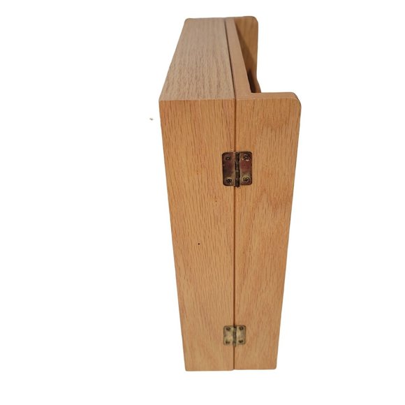 Bamboo Key and Mail Organizer For Wall entry way. key and mail mud room key - Picture 5 of 6